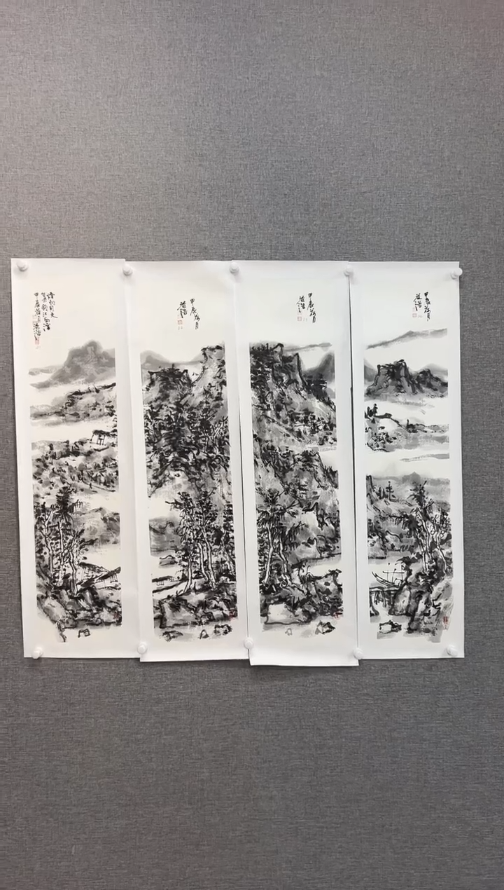 【闪购商品】国画48号王益浩老师绘画山水