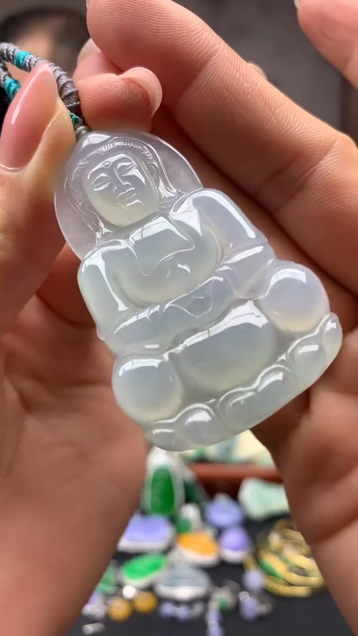 【闪购商品】翡翠颈饰未镶嵌8-天然翡翠