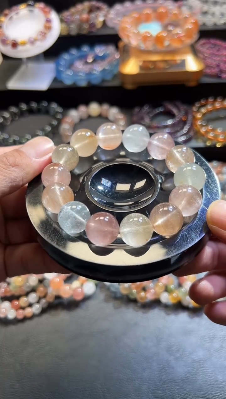 未镶嵌手链水晶晴****✨123