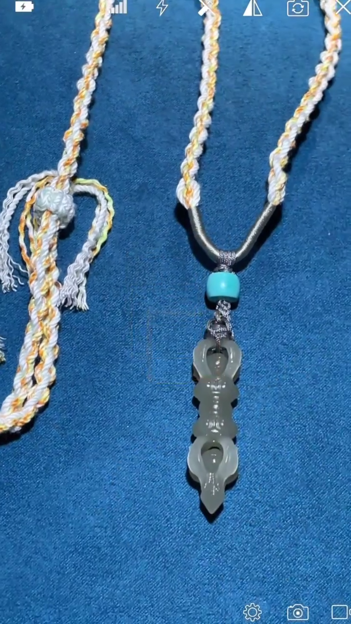 【闪购商品】和田玉YG未镶嵌降魔杵吊坠