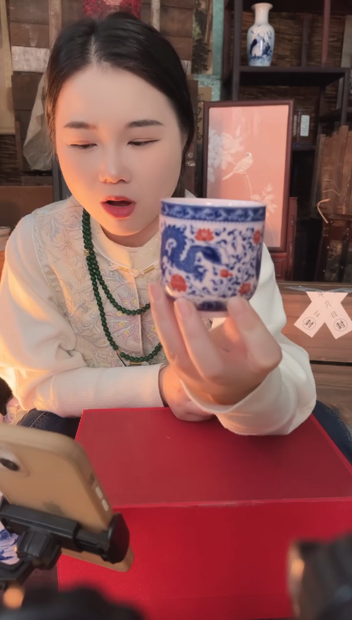 陶景德镇陶瓷摆件C121