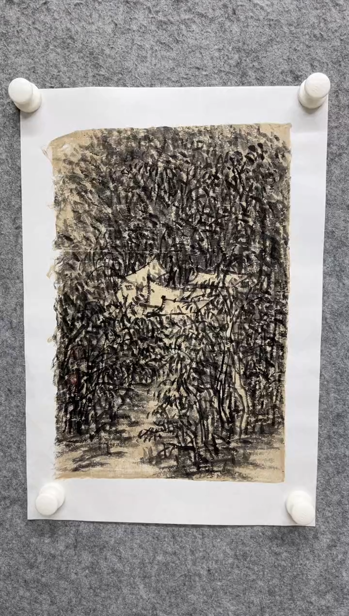 国画写意画花鸟画手绘