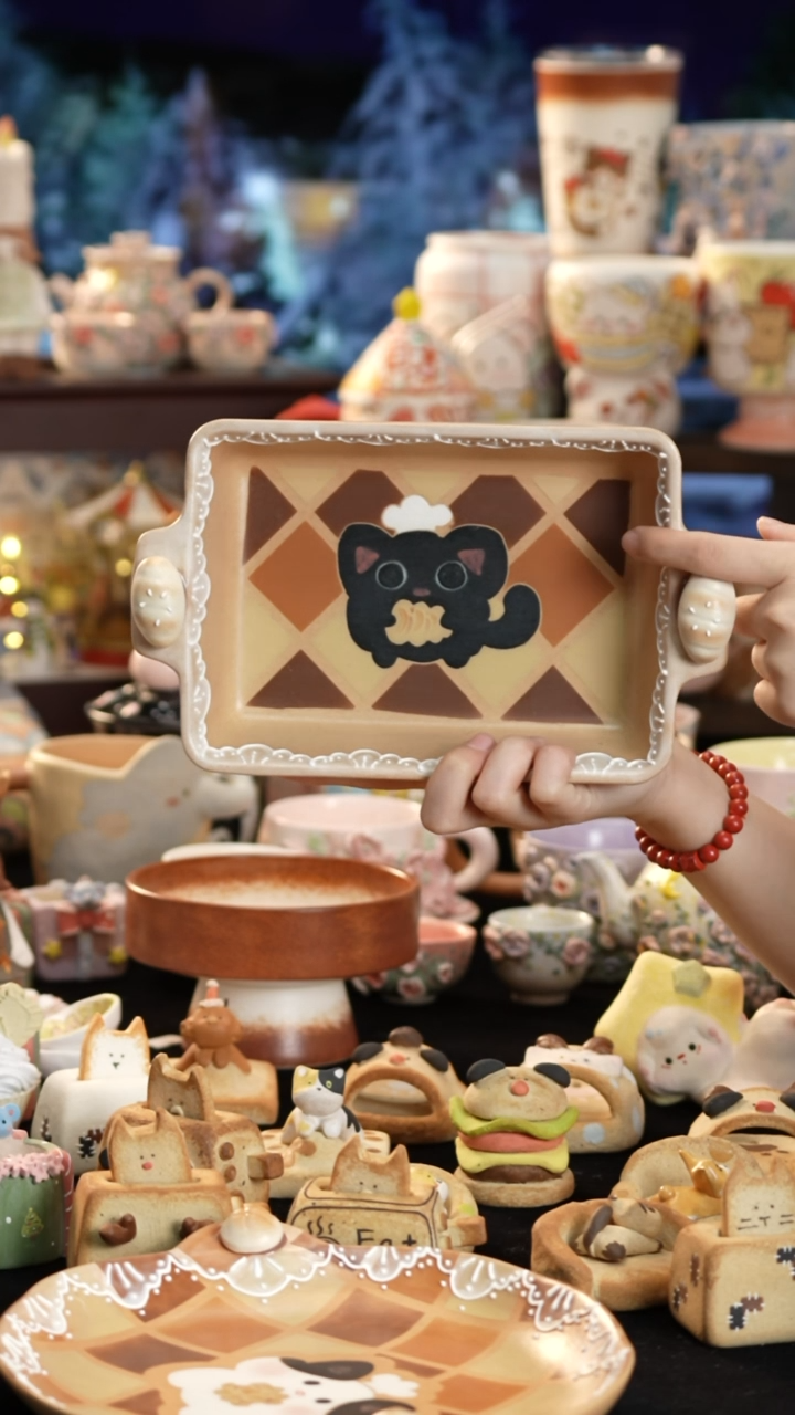 其他陶景德镇釉下彩手绘设计师款陶瓷