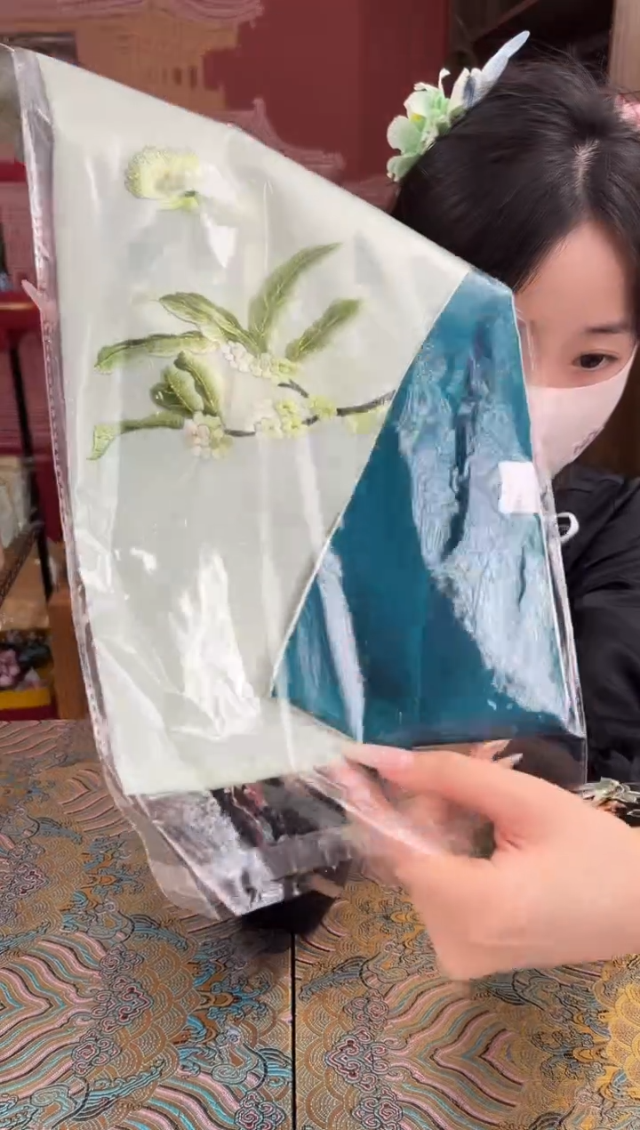 刺绣苏绣手工刺绣包包