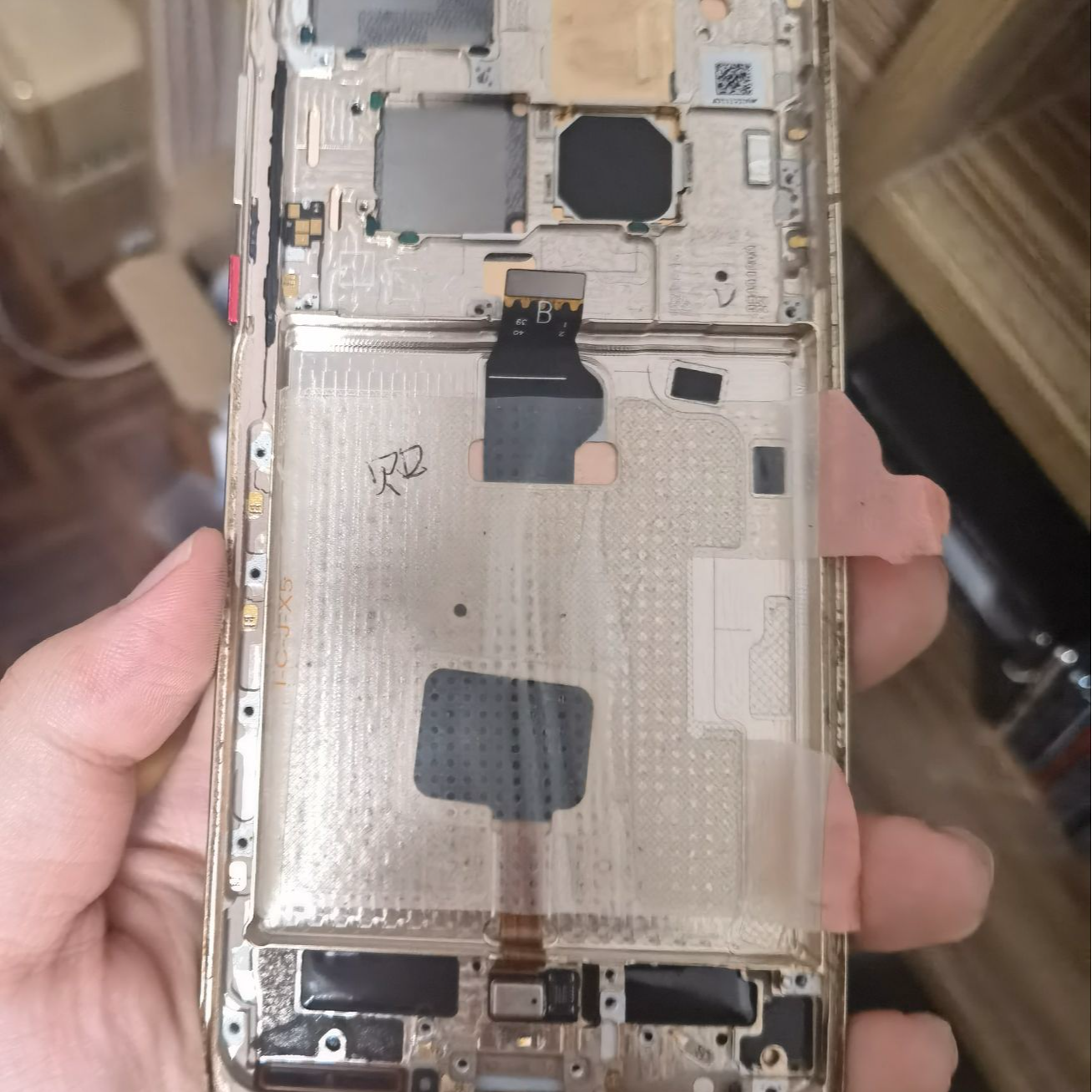 华为原装拆机屏幕带框二号链接                             