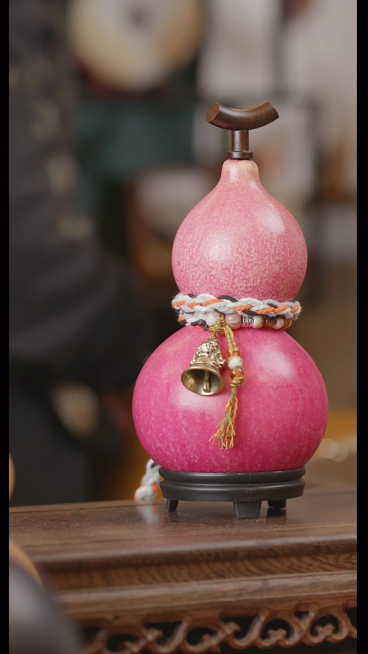 【闪购商品】215号精品天然大漆工艺防渗内胆酒葫芦~