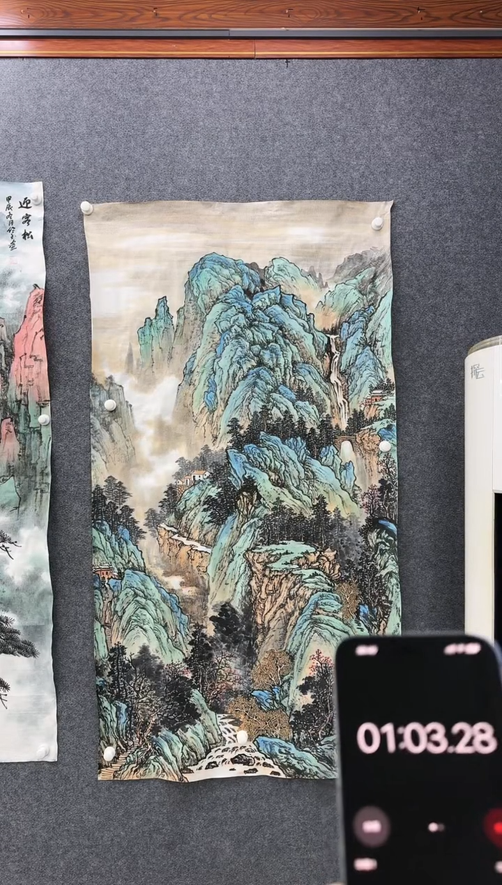 【闪购商品】绘画W-张伦玉-大六尺-山水国画
