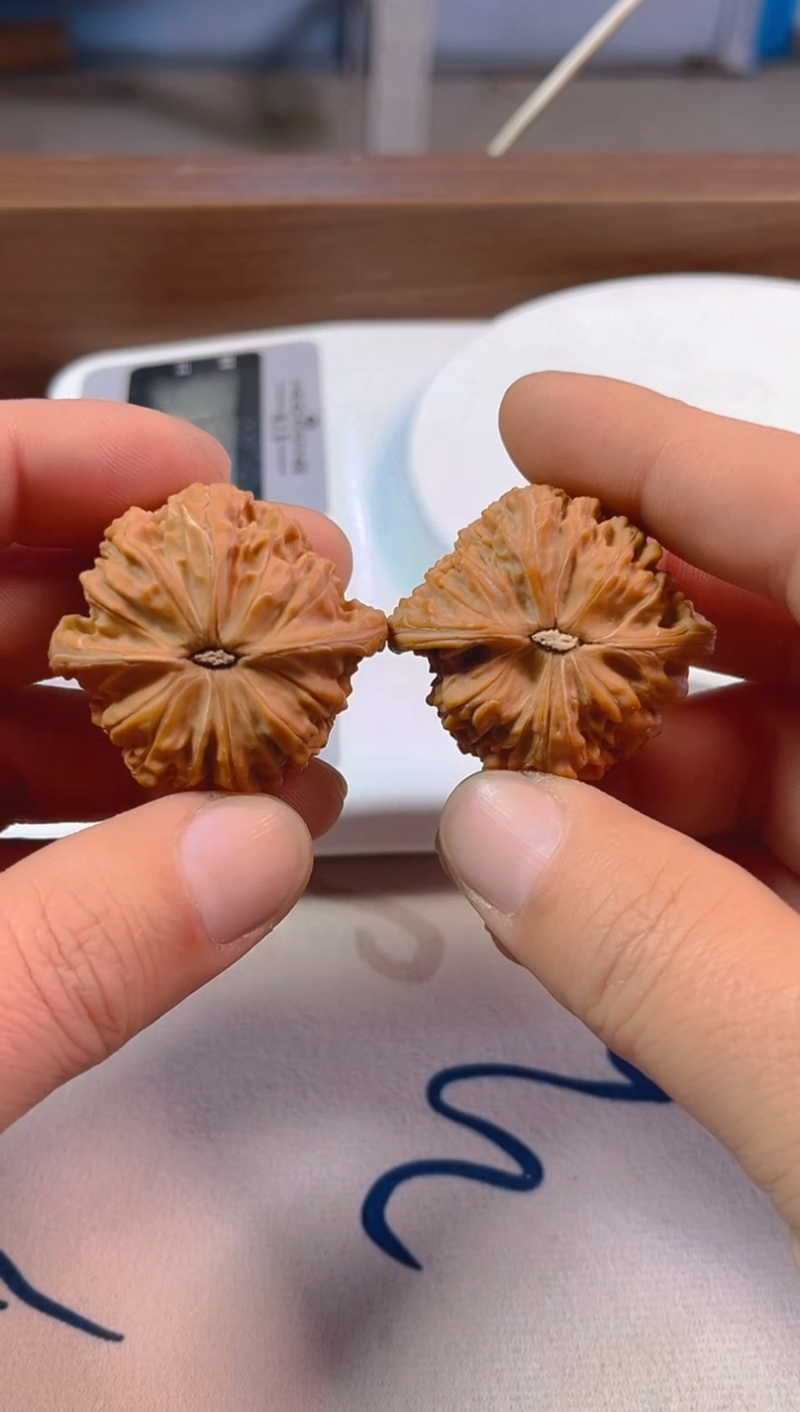 【闪购商品】文玩核桃把件40磨盘