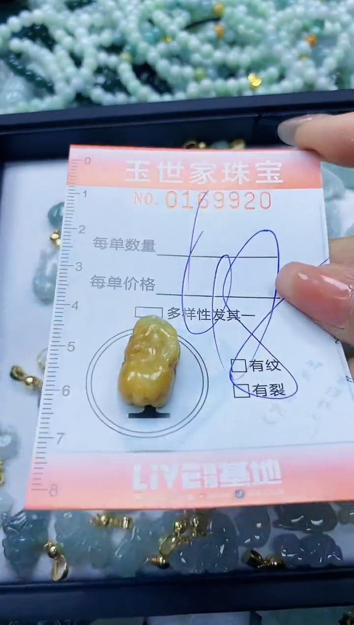 【闪购商品】翡翠颈饰未镶嵌闪购0169920