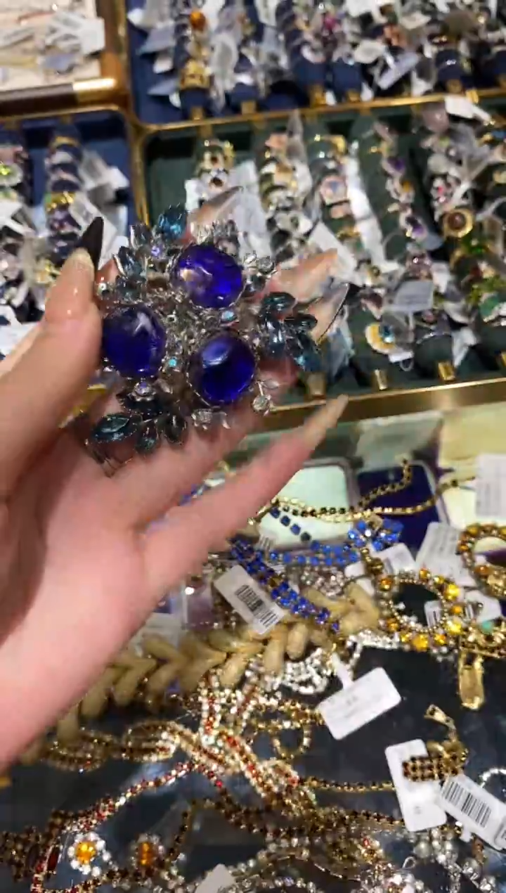 纯铜合金琉璃楚楚珠宝中古甄选不退换