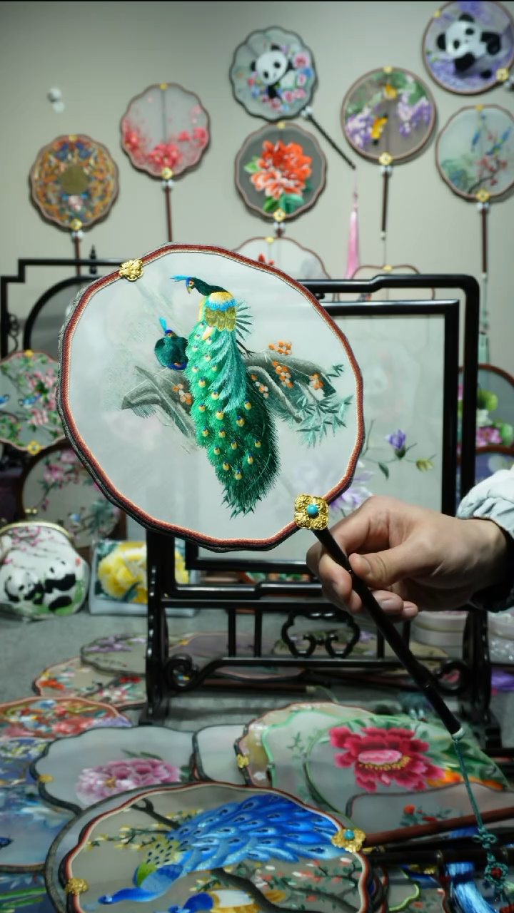 刺绣纯手工苏绣艺术品