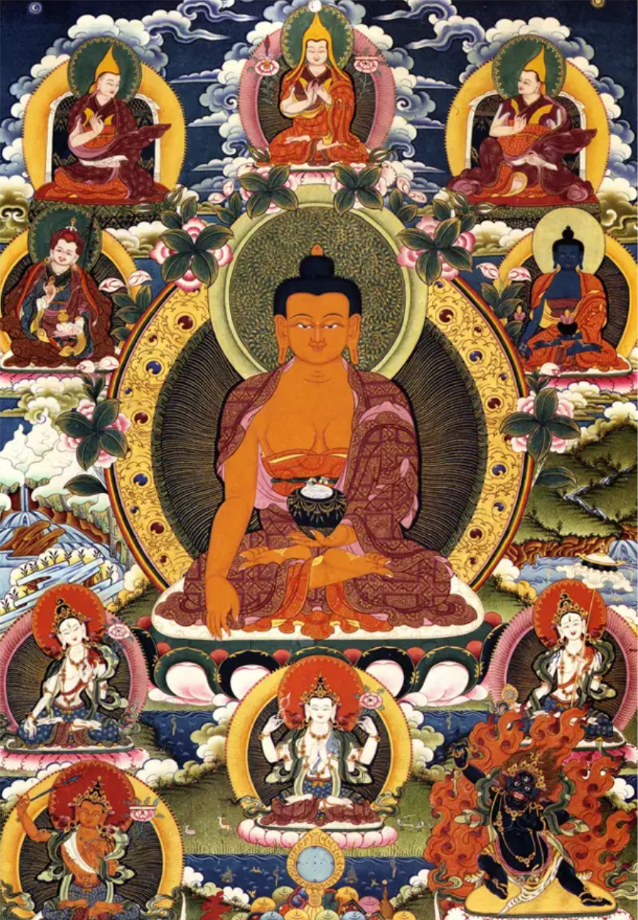 唐卡不动佛TK16151