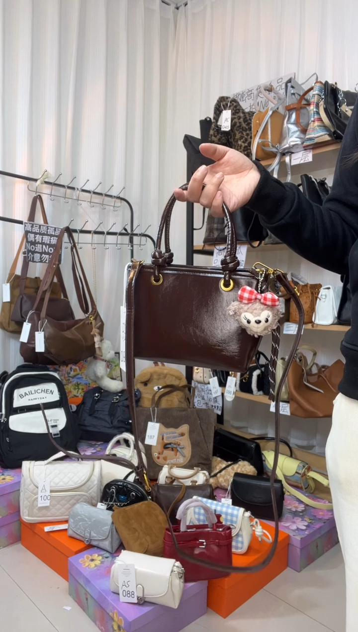 PU小蓝孤品包包（默认微瑕）094