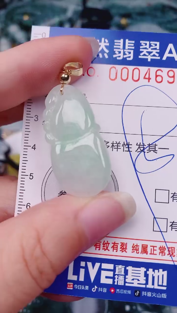 颈饰未镶嵌翡翠00004692