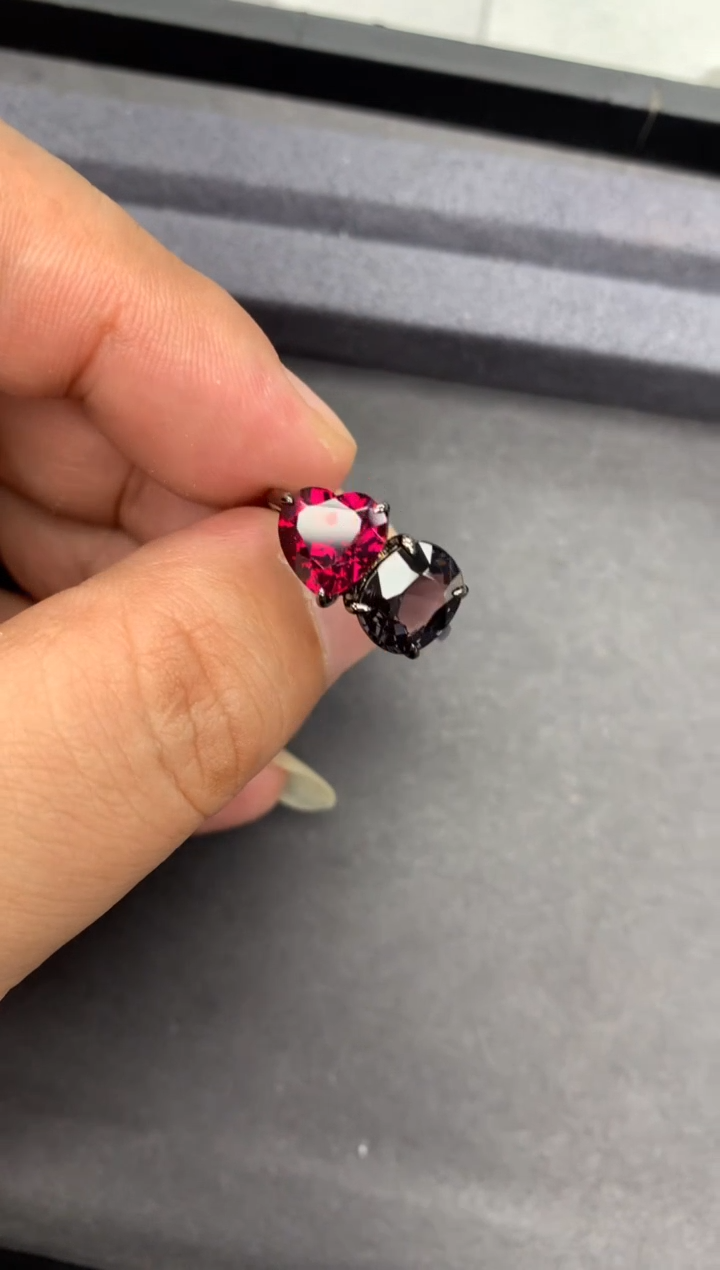 【闪购商品】尖晶石戒指18K金镶嵌5.7克拉