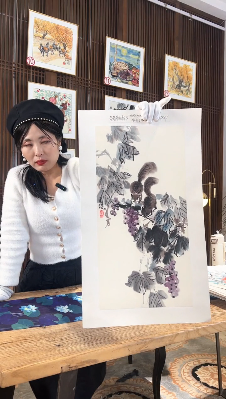 版画耿玉琨名章限量版画S