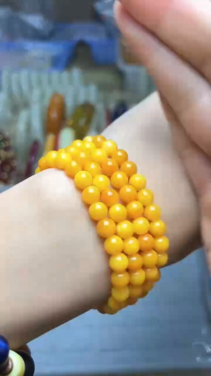 【闪购商品】琥珀手链未镶嵌手串