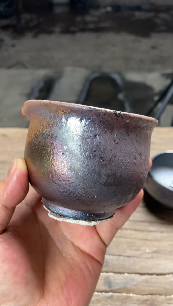 【闪购商品】无相浪鬼柴烧-公道杯