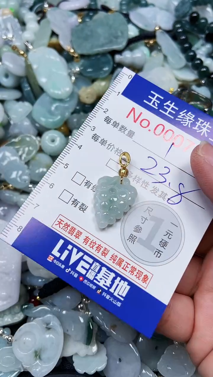 【闪购商品】翡翠颈饰未镶嵌闪购00007597