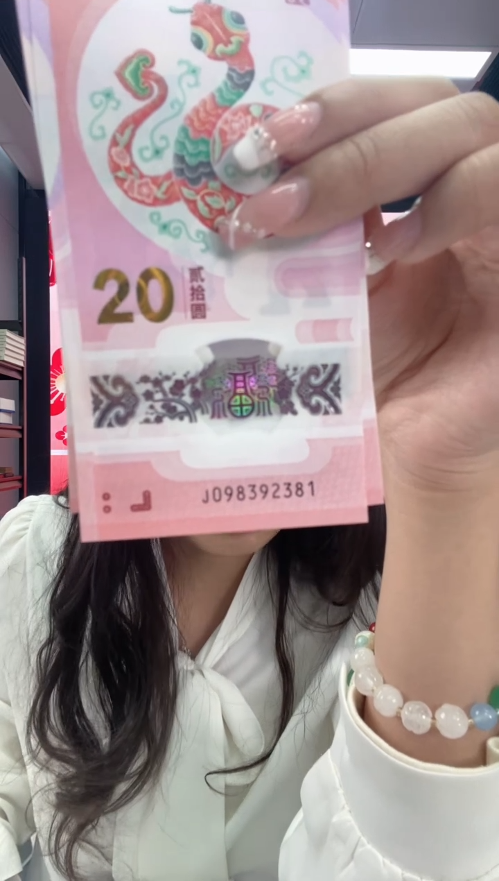 【闪购商品】塑料蛇钞一张098392381