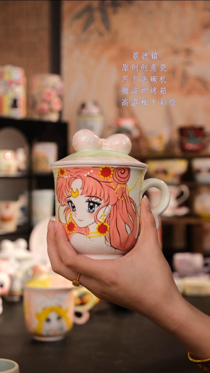 摆件陶旺的可以陶瓷设计师款