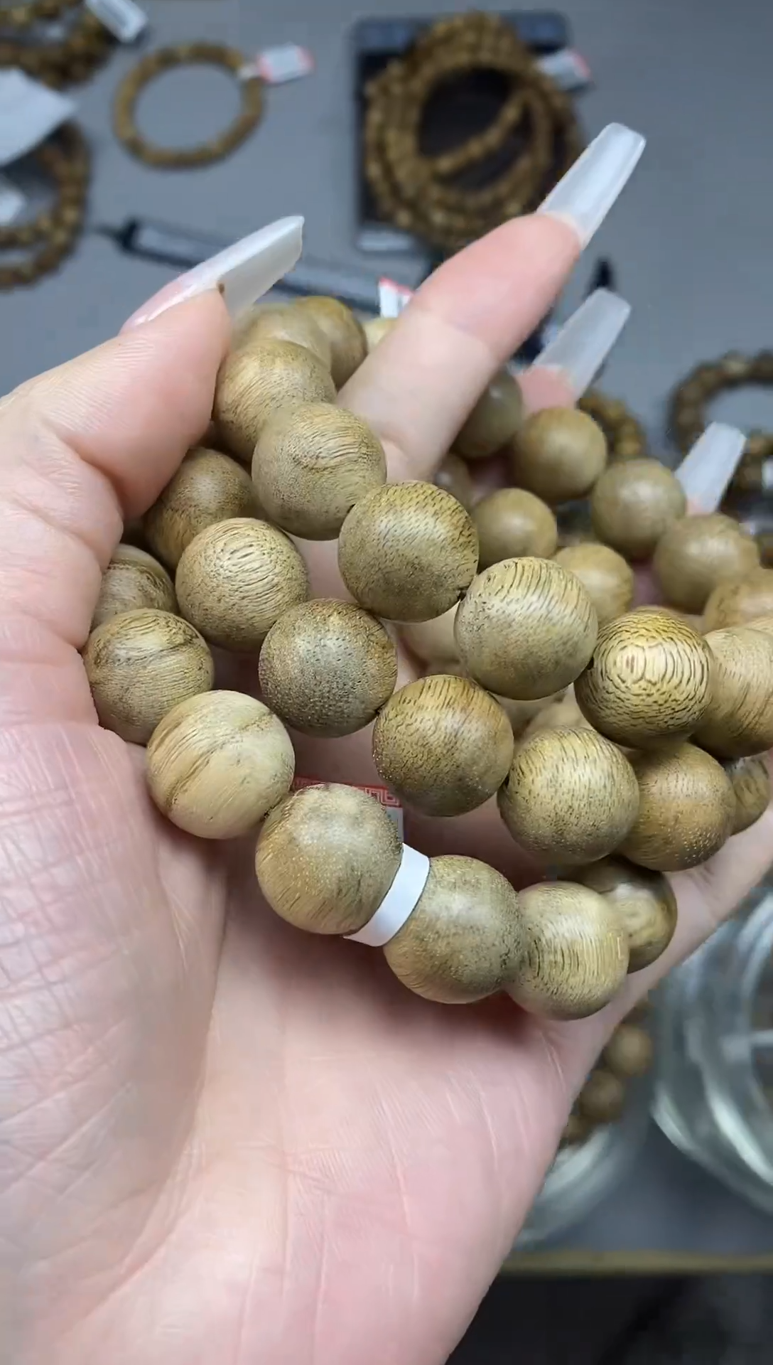 【闪购商品】沉香手串达拉干圆珠单圈虫漏1.5多样性发其一