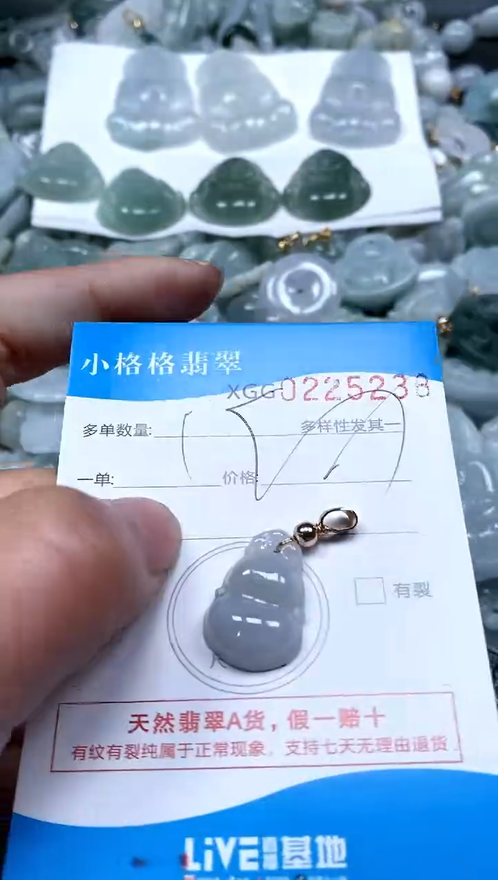 【闪购商品】翡翠颈饰未镶嵌闪购商品0225238