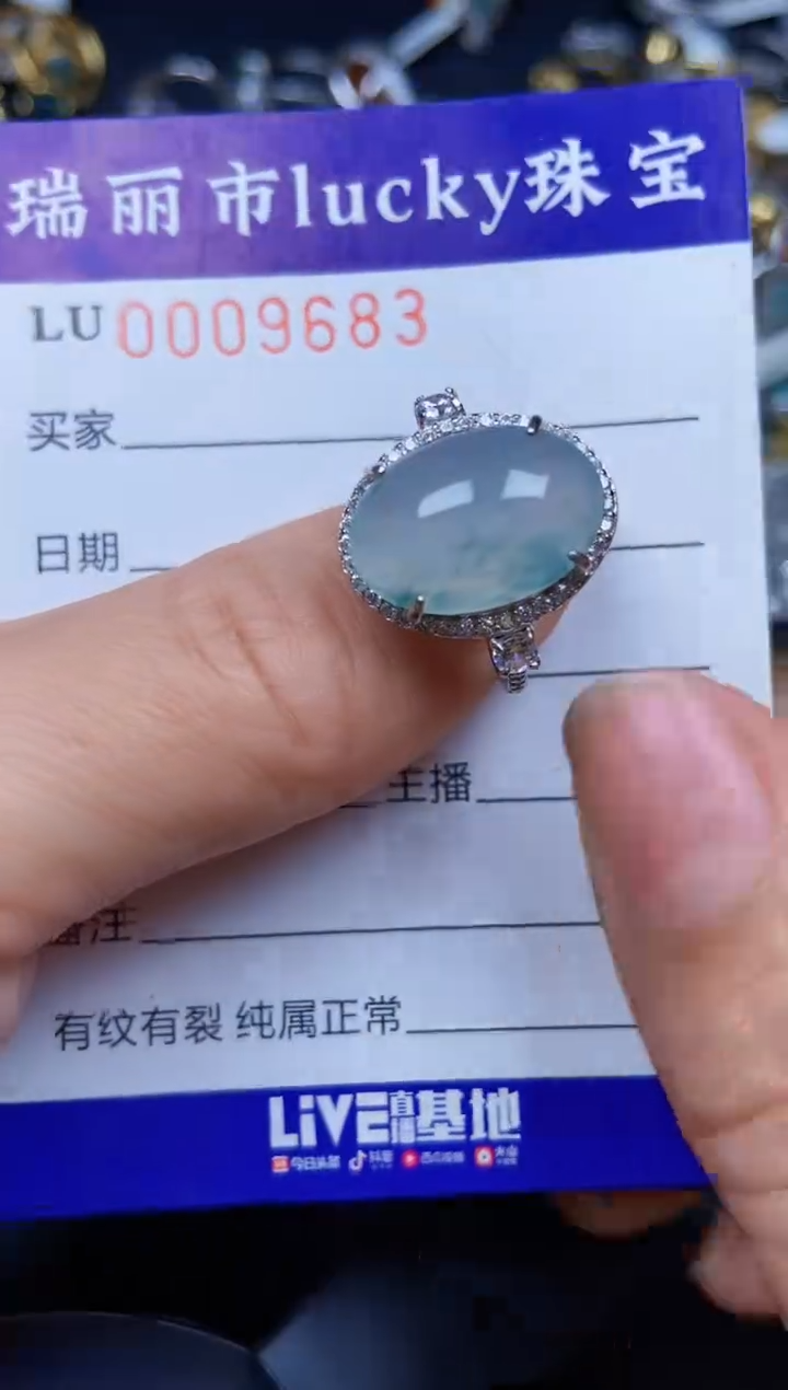 【闪购商品】翡翠颈饰银S925镶嵌9683