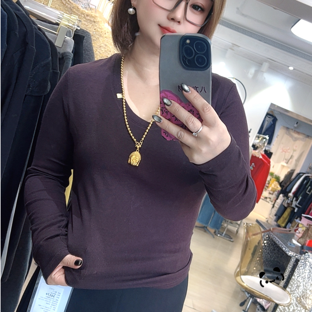 【王大艳家】壹3417，小方糖打底衫