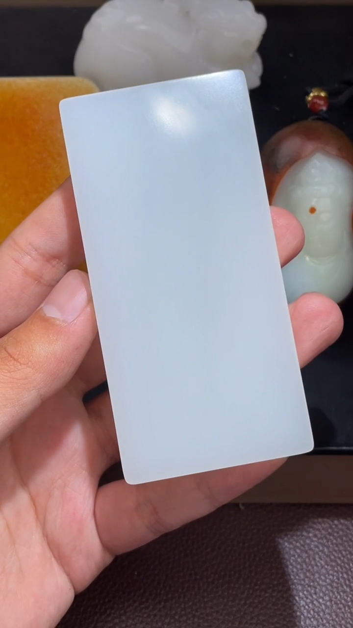 和田玉未镶嵌颈饰4.21HS多样性拍一发一