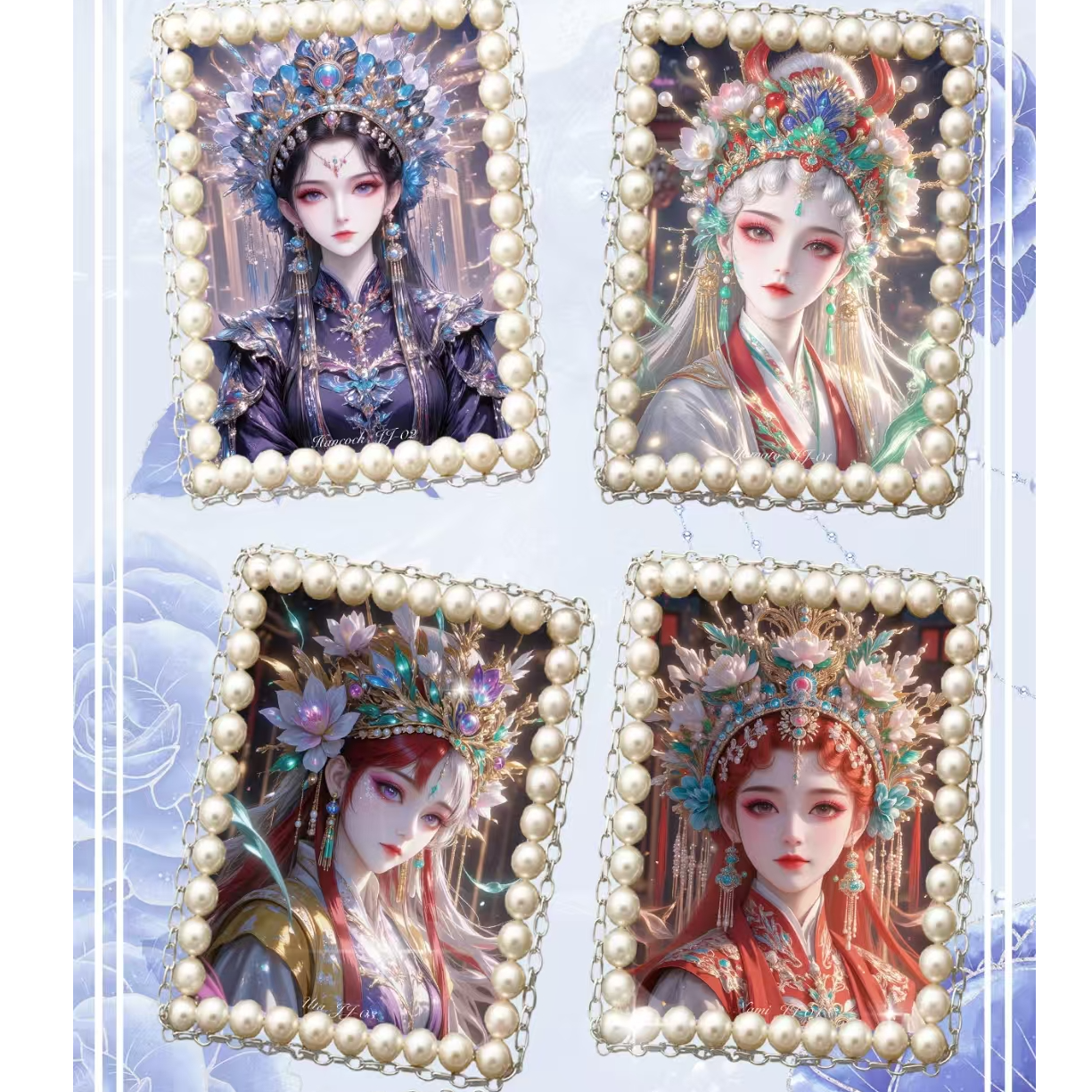 贝卡文创海贼玩（平拆一盒）无版权二创