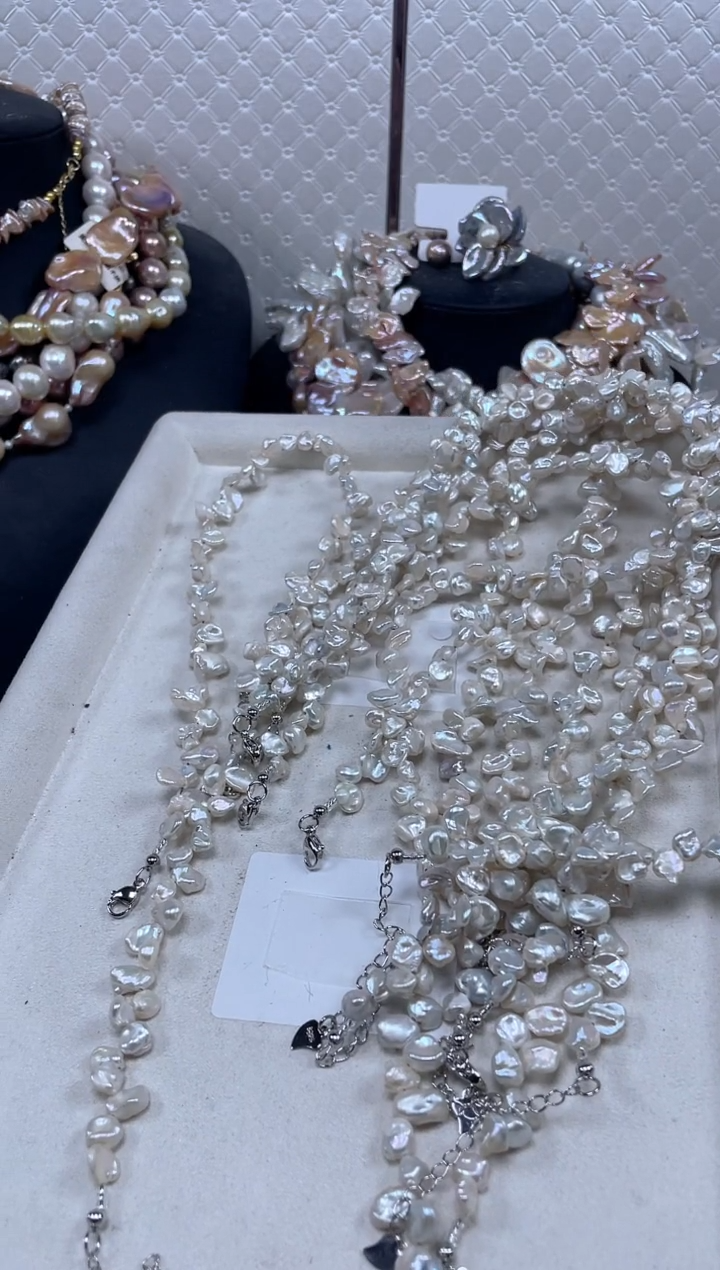 未镶嵌项链淡水珍珠【纯恬珍珠】（多样性发货发一）