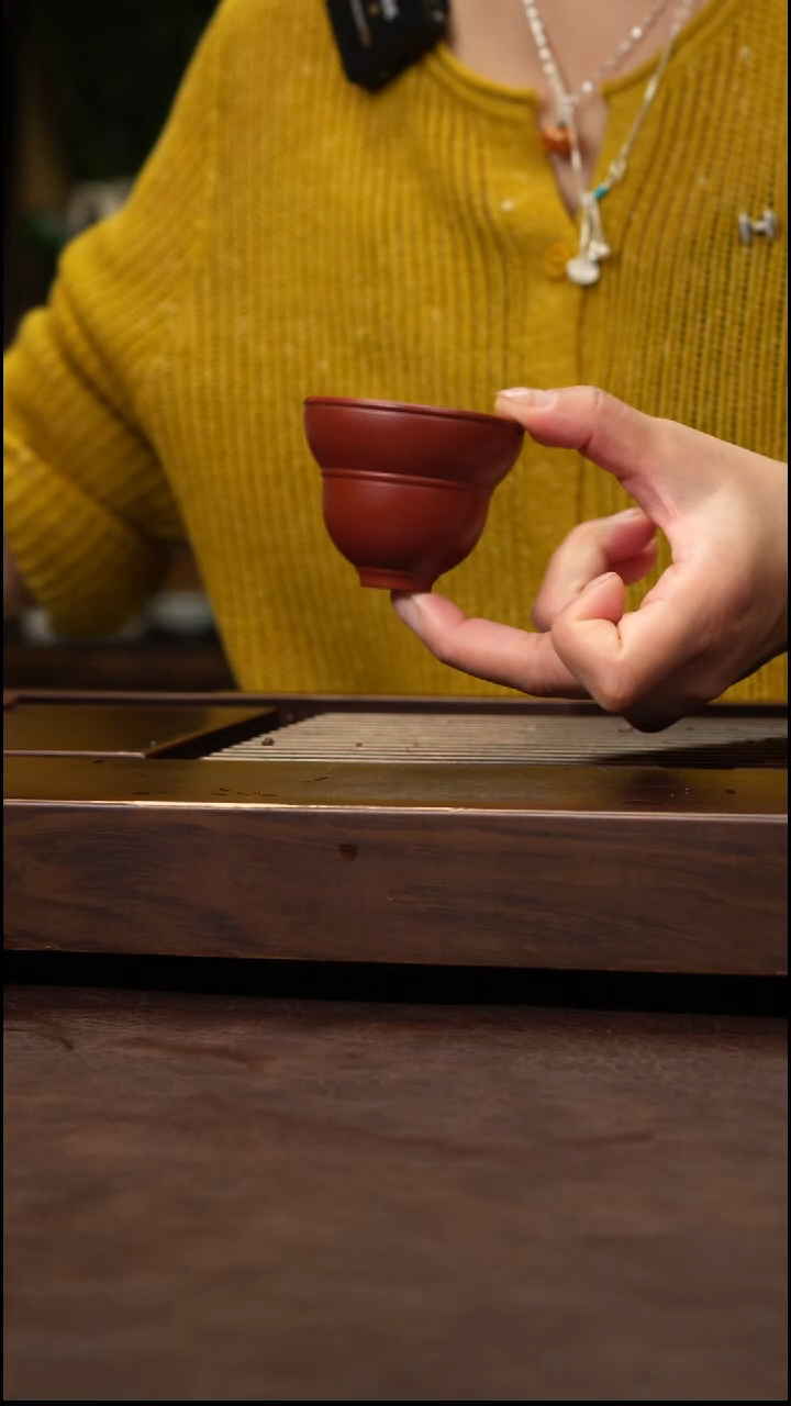 茶壶紫砂小煤窑朱泥葫芦杯
