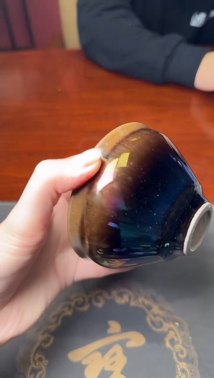 茶盏黄宝庆七彩蓼冷汁83