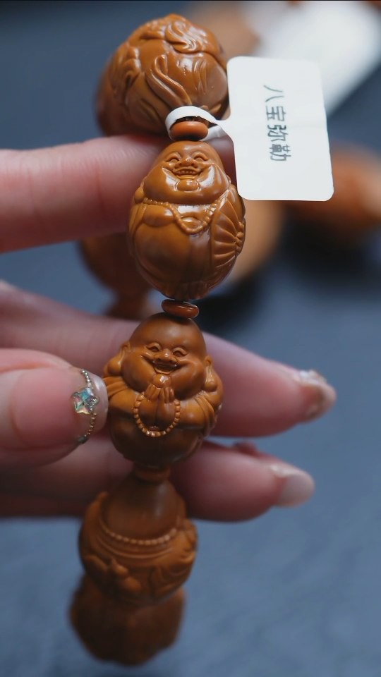 【闪购商品】橄榄核吊坠苏工橄榄核