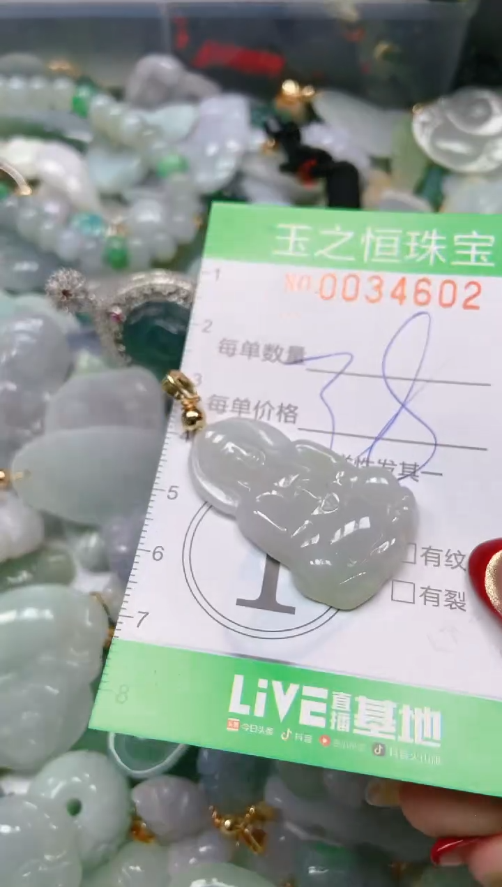 【闪购商品】翡翠颈饰未镶嵌闪购0034602