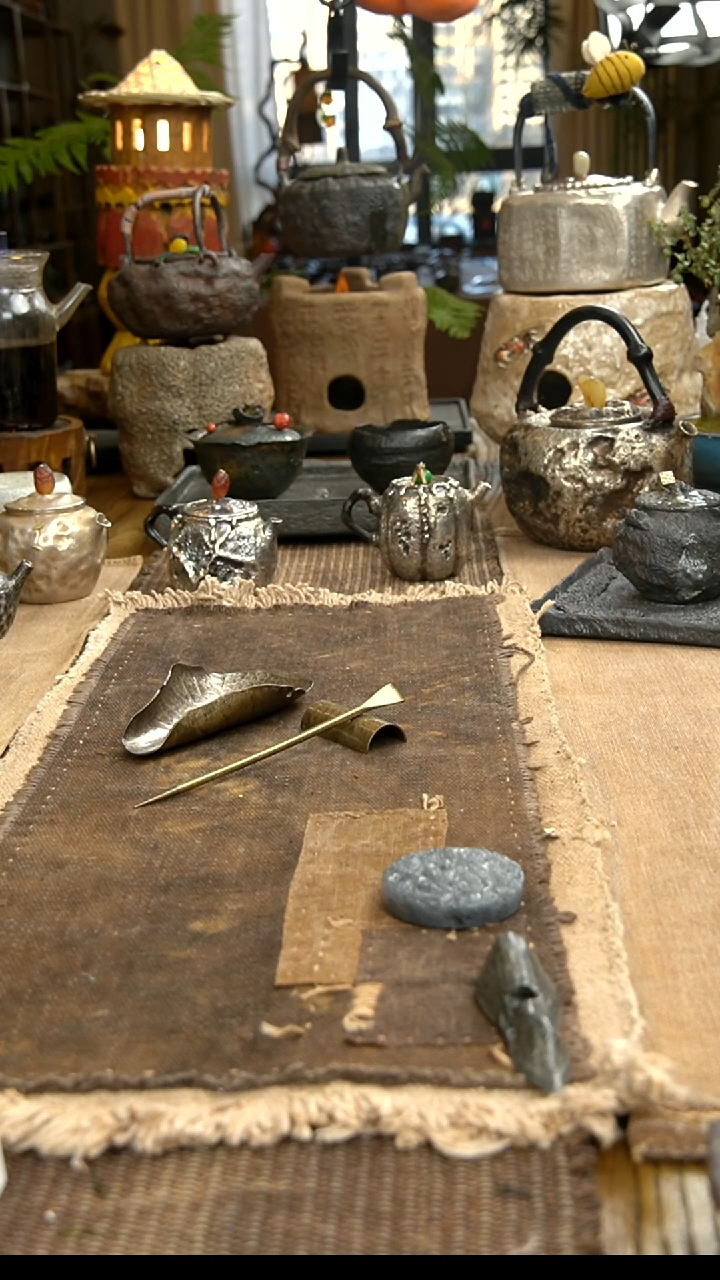 茶播+茶枕+茶则。