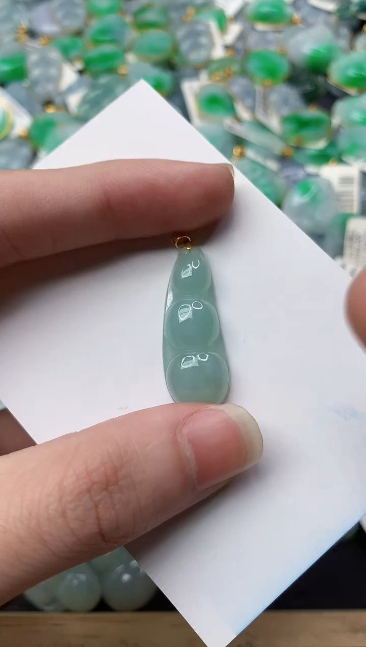 【闪购商品】翡翠颈饰18K金镶嵌1...........