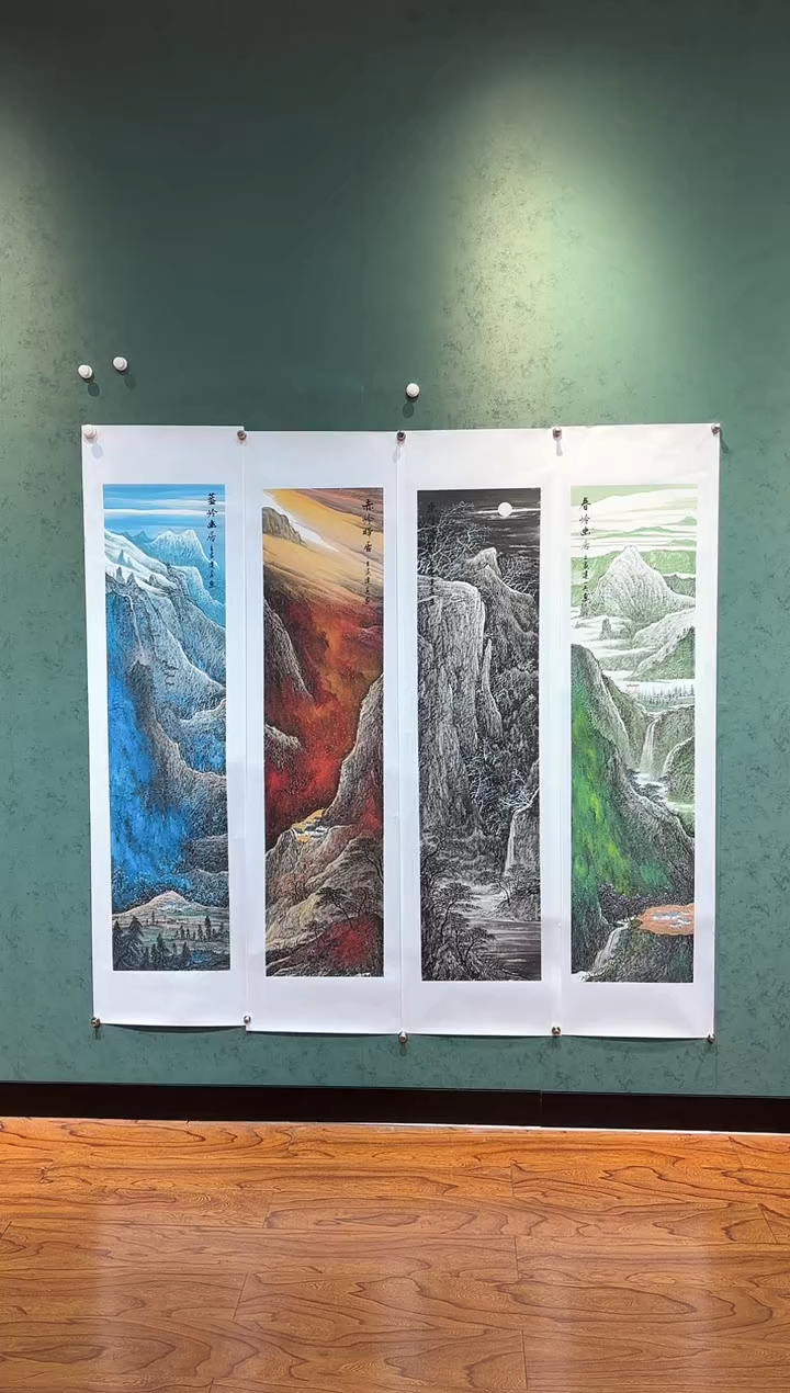 【闪购商品】国画周建真老师绘画作品7-114