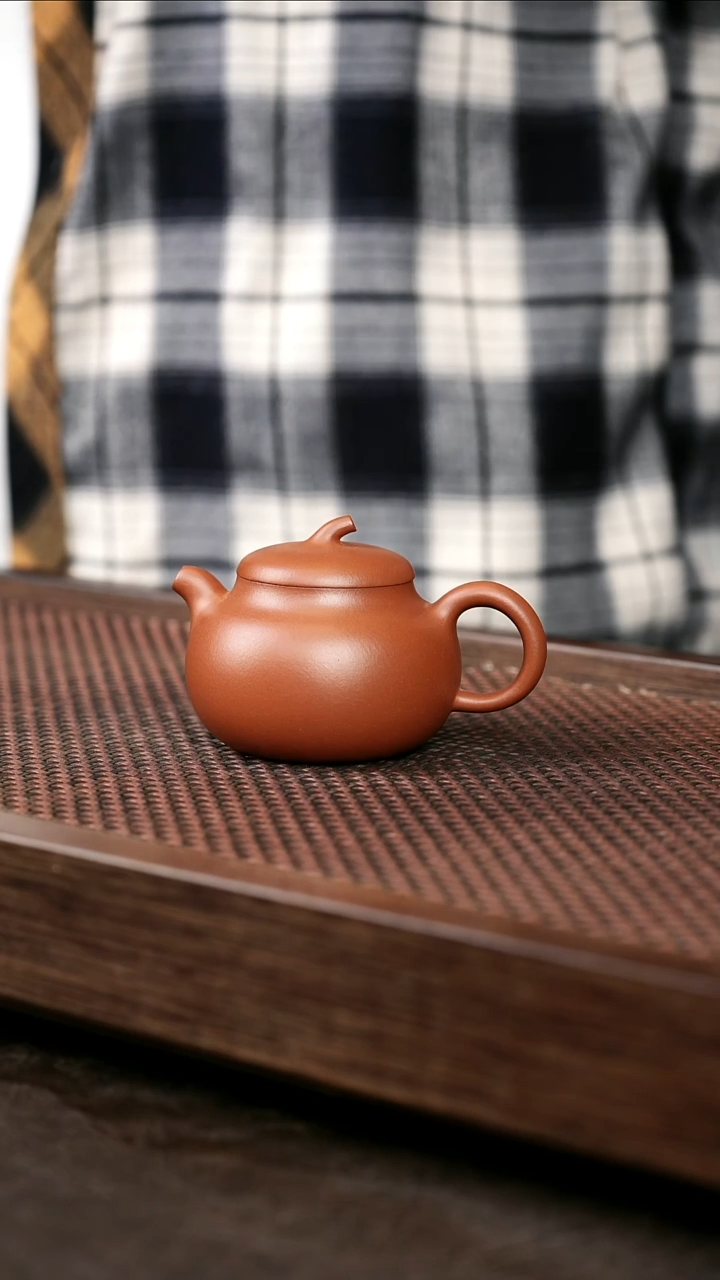 茶壶紫砂朱泥茄段