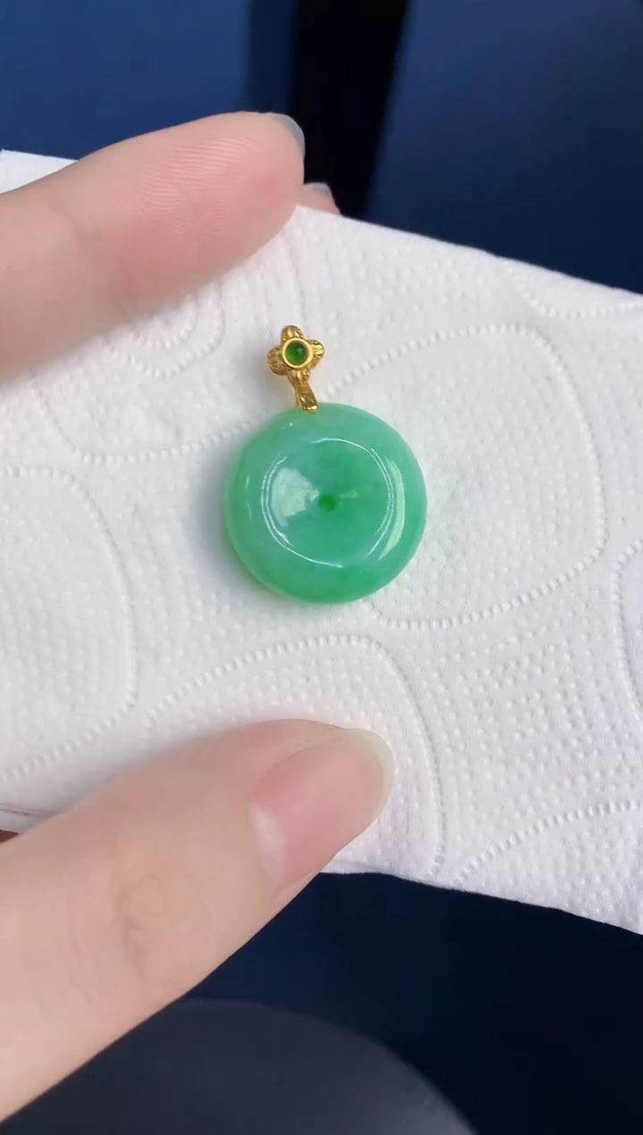 颈饰未镶嵌翡翠天然翡翠缅甸A货