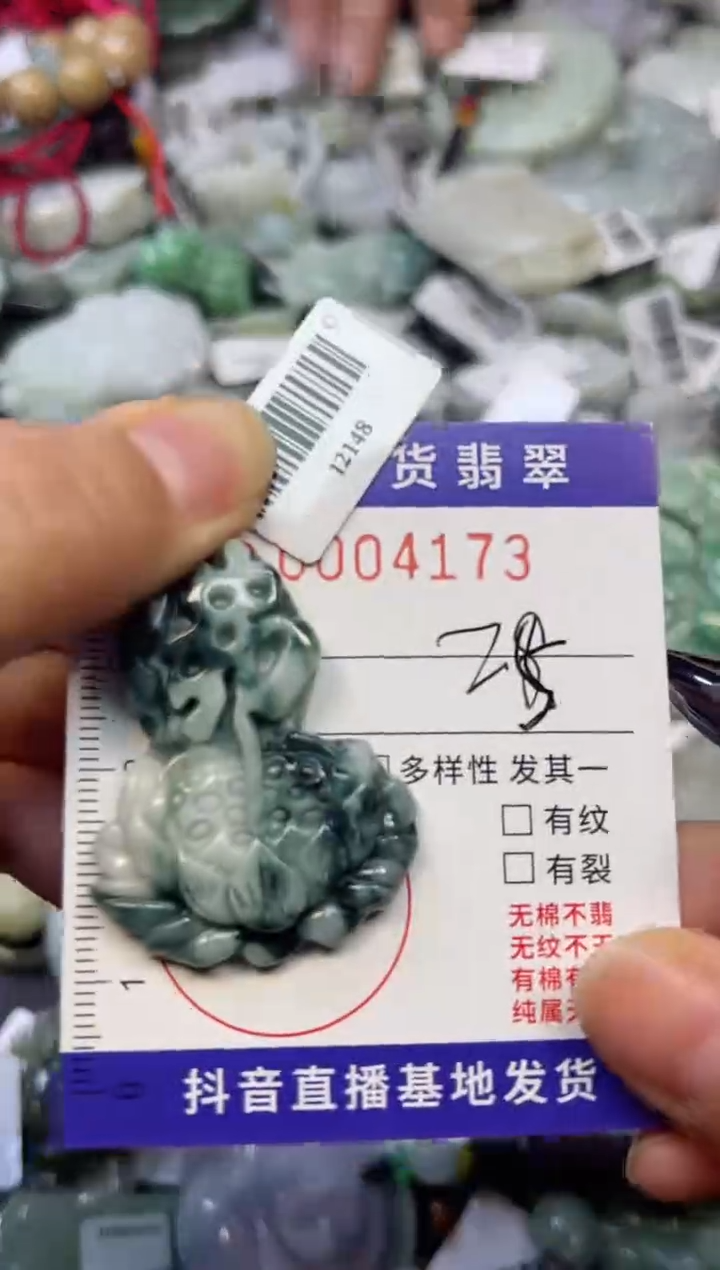 【闪购商品】翡翠颈饰未镶嵌00004173