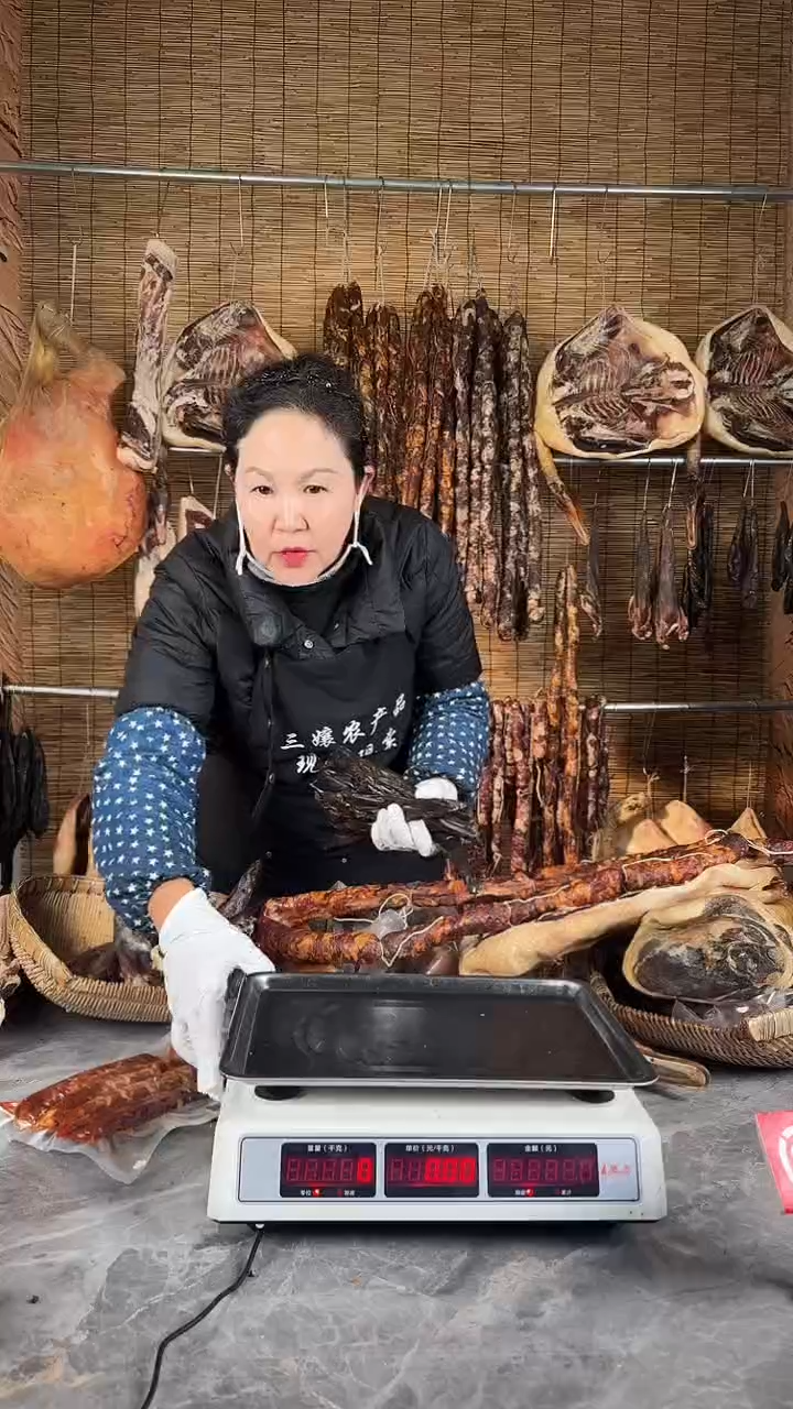 中国大陆食用农产品12（以直播间为准）香肠 板鸭 腊肉