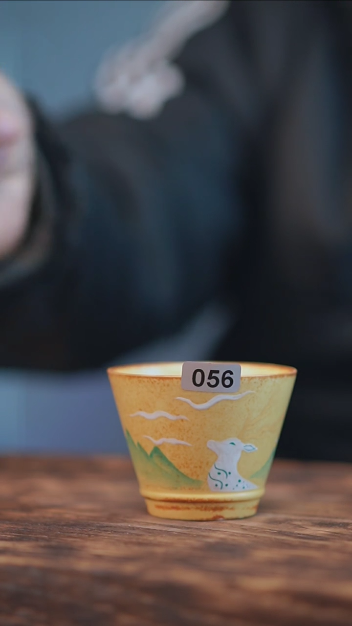 【闪购商品】056景德镇手绘小鹿单杯