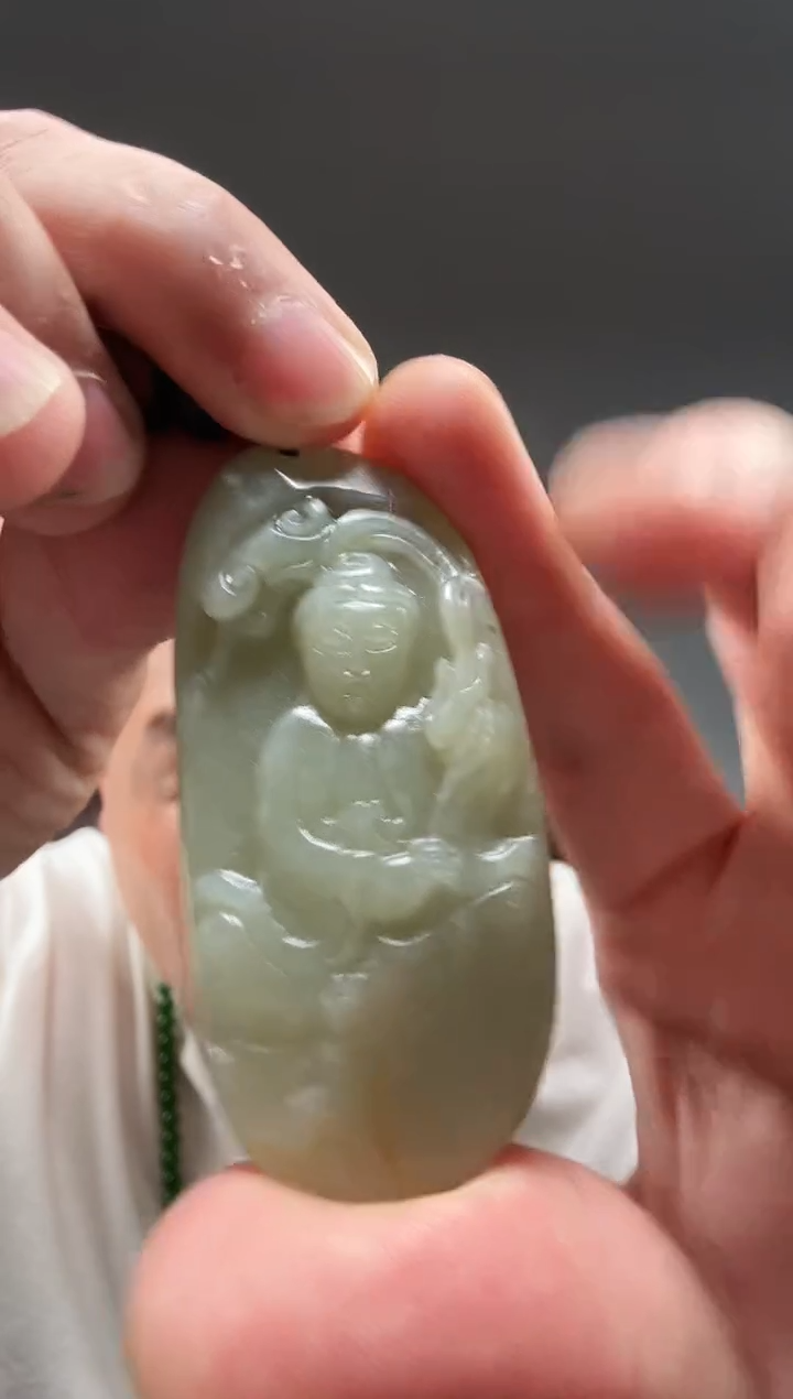 和田玉未镶嵌颈饰1