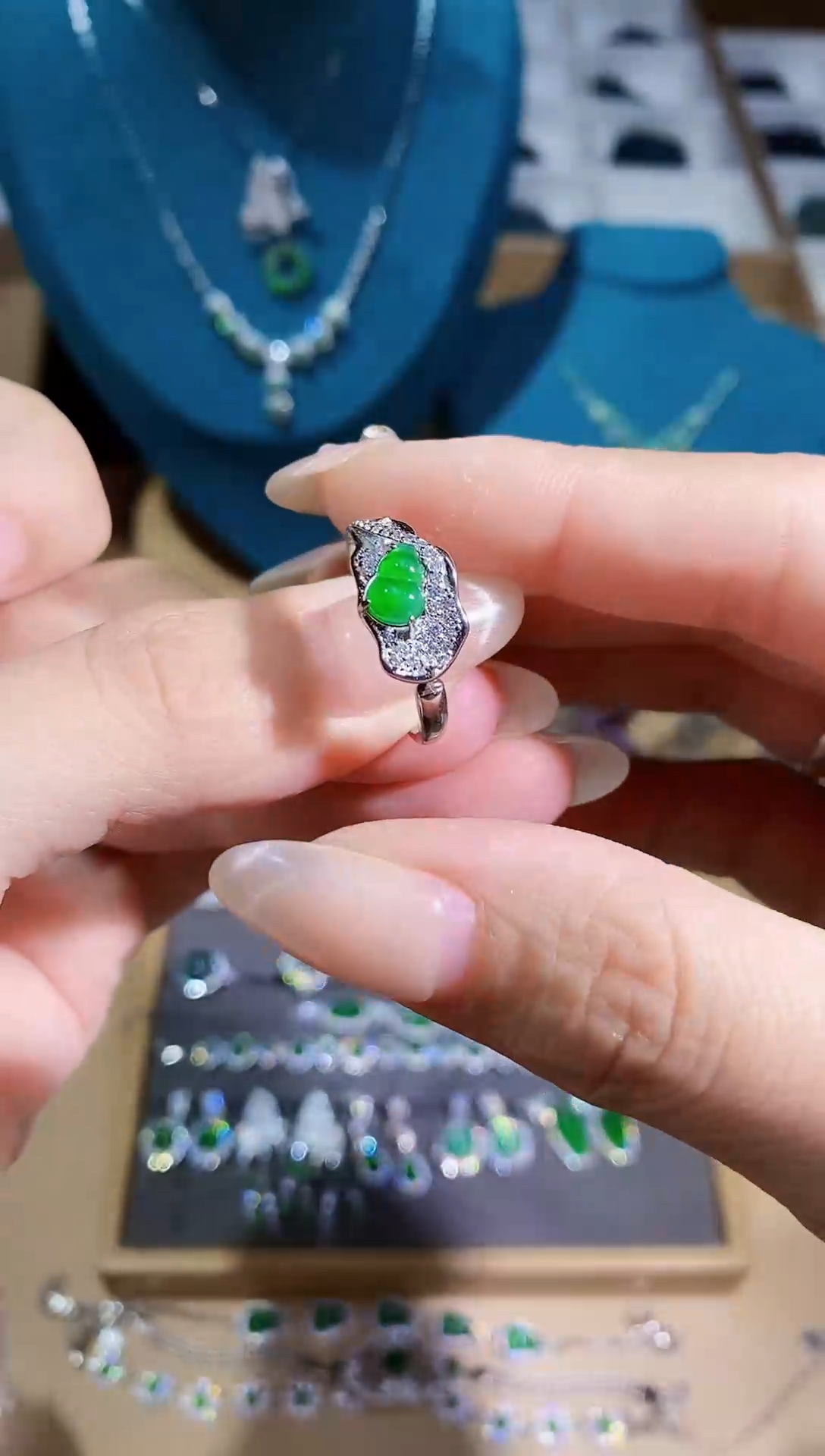 【闪购商品】翡翠戒指未镶嵌多样性发其一【16】