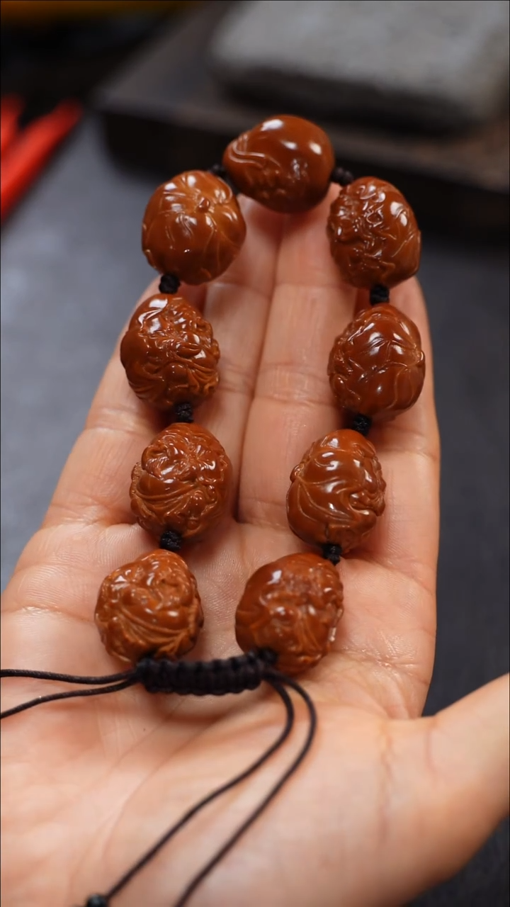 手串/手链橄榄核九林核雕文玩作品