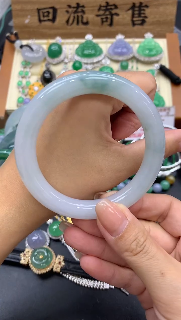 【闪购商品】翡翠手镯未镶嵌461-中国好珍宝