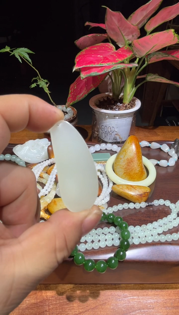 吊坠(不含链)未镶嵌和田玉小吊坠