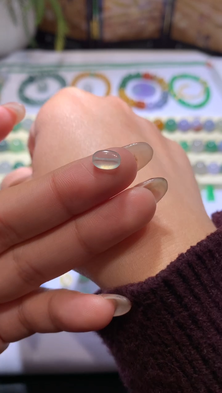 【闪购商品】定制翡翠未镶嵌5*7.6*2.7珠子198+19